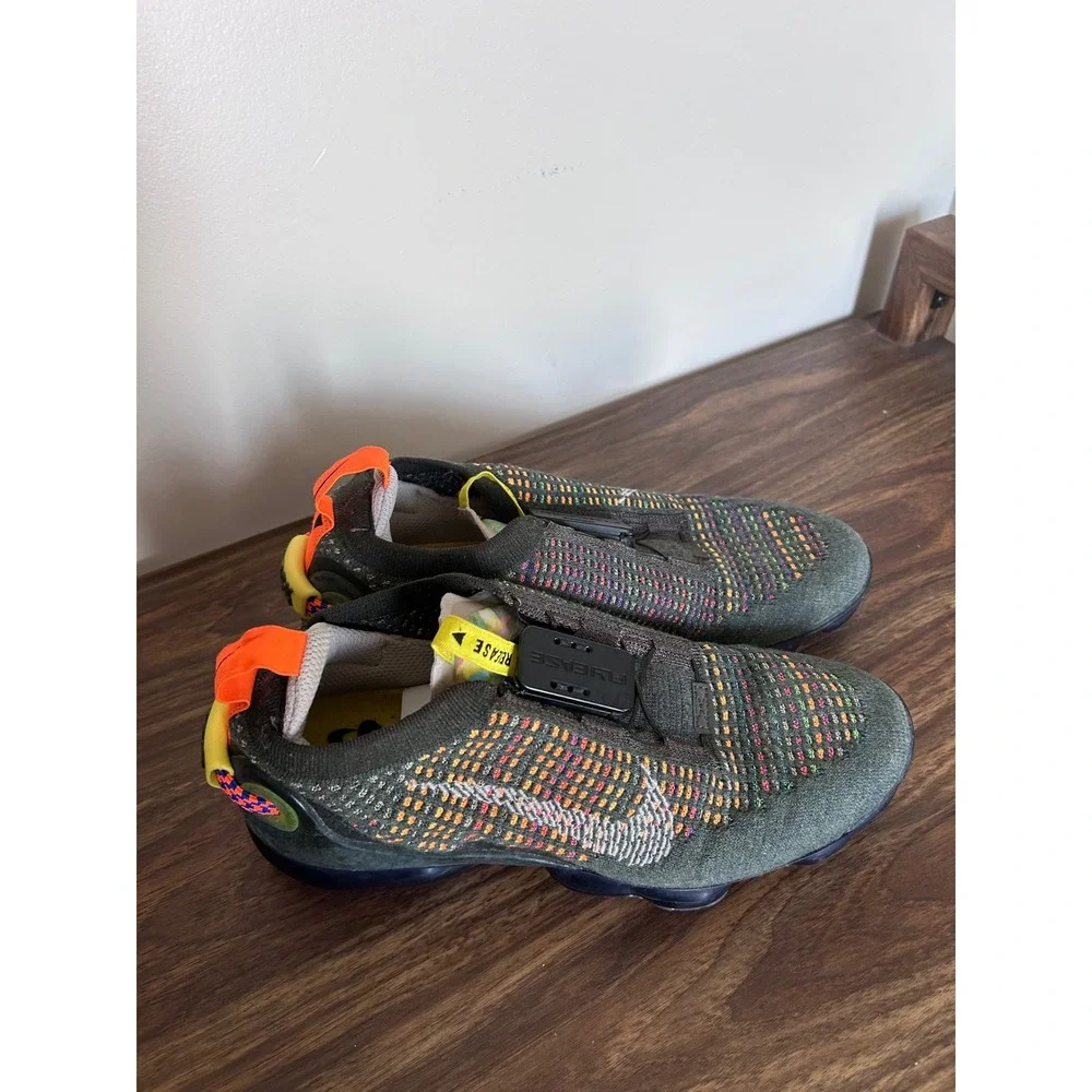 Nike Air Vapormax 2020 FK Kids 6.5Y Deep Tundra Flyknit FlyEase‎ CJ4069-006